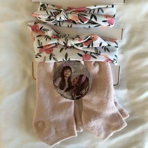 Matching Set headband and socks